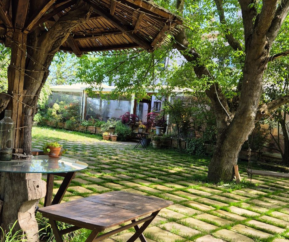 Giardino bnb Antico Casale Cesenatico